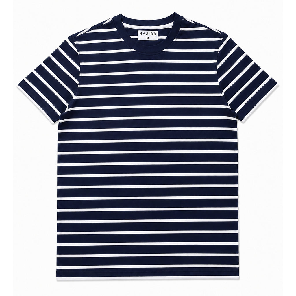 The Striped French Terry T-Shirt