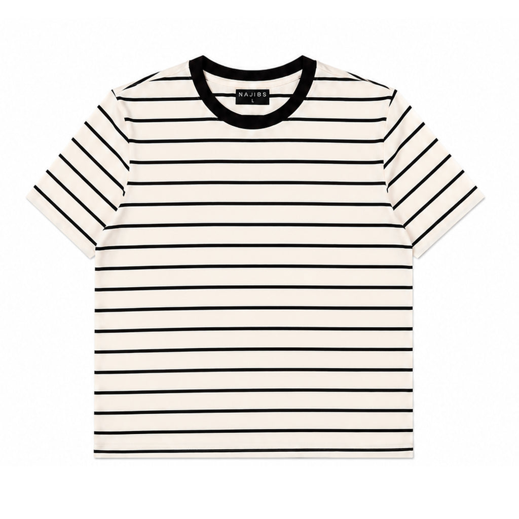 The Striped French Terry T-Shirt